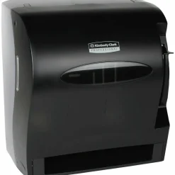 Kimberly-Clark Professional In-Sight LEV-R-MATIC Roll Towel Dispenser, Smoke Gray