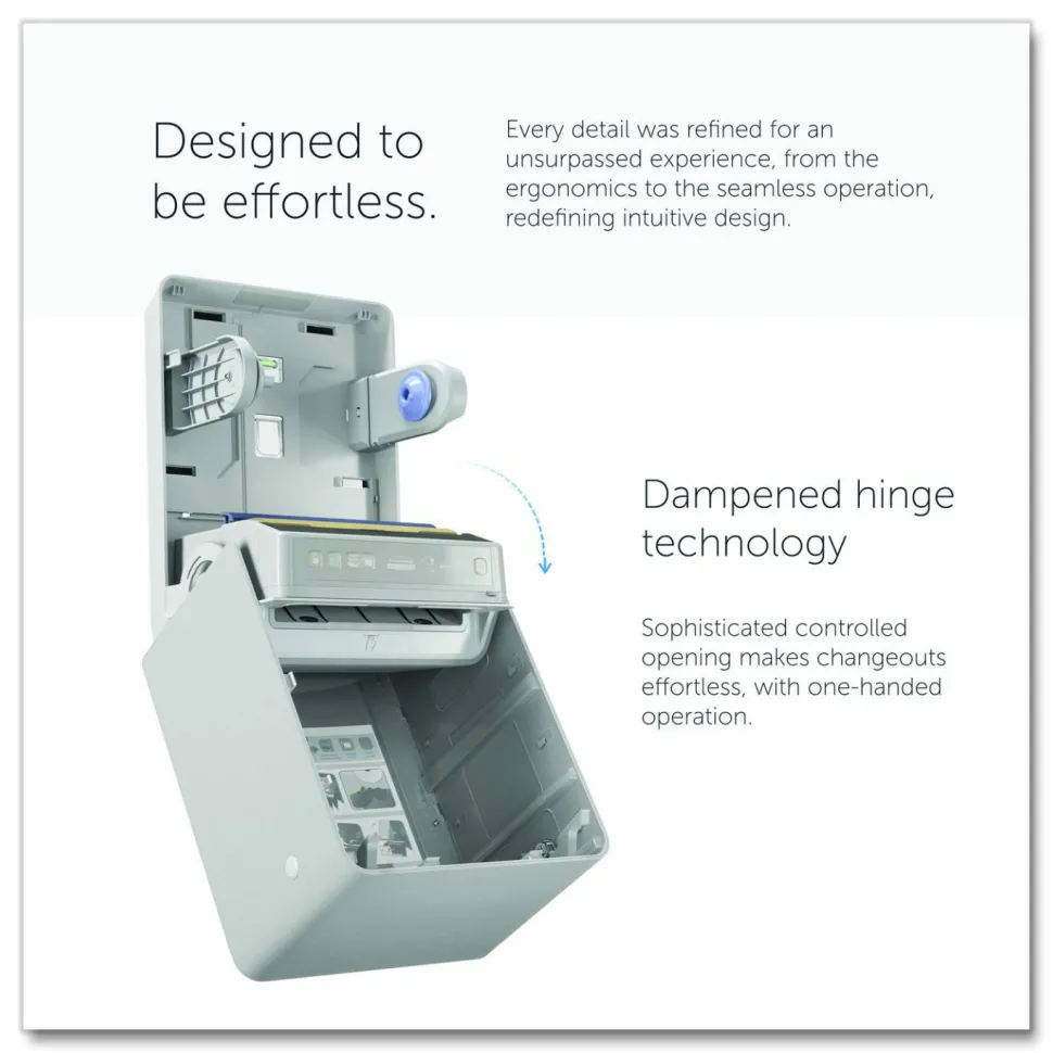 Kimberly-Clark Professional* ICON Automatic Roll Towel Dispenser, 20.12 x 16.37 x 13.5, Silver Mosaic