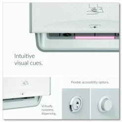 Kimberly-Clark Professional* ICON Automatic Roll Towel Dispenser, 20.12 x 16.37 x 13.5, White Mosaic