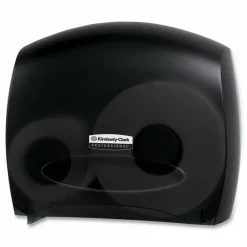 Kimberly-Clark Professional* JRT Jr. Escort Jumbo Bathroom Tissue Dispenser, 13.33 x 5.75 x 16, Smoke