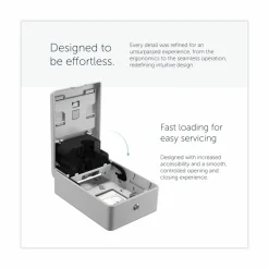 Kimberly-Clark Professional* ICON Automatic Soap and Sanitizer Dispenser, 1.2 L, 8.06 x 14.18 x 4.75, Silver Mosaic
