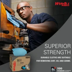 Kimberly-Clark Professional Wipers Wypall X80 Brag Box , Box Of 160