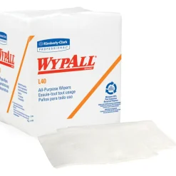 Kimberly-Clark Professional Wipers Wypall L40, 1/4 Fold, Pack Of 56