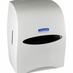 Kimberly-Clark Sanitouch Wall-Mount Hard Roll Towel Dispenser, 16 1/8