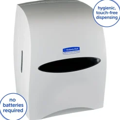 Kimberly-Clark Sanitouch Wall-Mount Hard Roll Towel Dispenser, 16 1/8