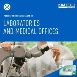 KIMTECH Kimwipes Delicate Task Wipers - 1 Ply - 4.40"x8.40" - White - 280/Pack, 30/Box, 34120