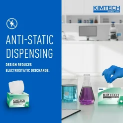 KIMTECH Kimwipes Delicate Task Wipers - 1 Ply - 4.40
