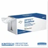 Kimtech SCOTTPURE Critical Task Wipers, 12 x 23, White, 50/Box, 8 Boxes/Carton