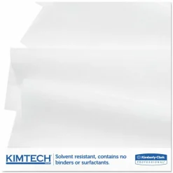 Kimtech SCOTTPURE Critical Task Wipers, 12 x 23, White, 50/Box, 8 Boxes/Carton