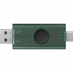 Kingston DataTraveler Duo 256GB (USB 3.2 (Gen 1) Type A + USB 3.2 (Gen 1) Type C) On-The-Go Flash Drive