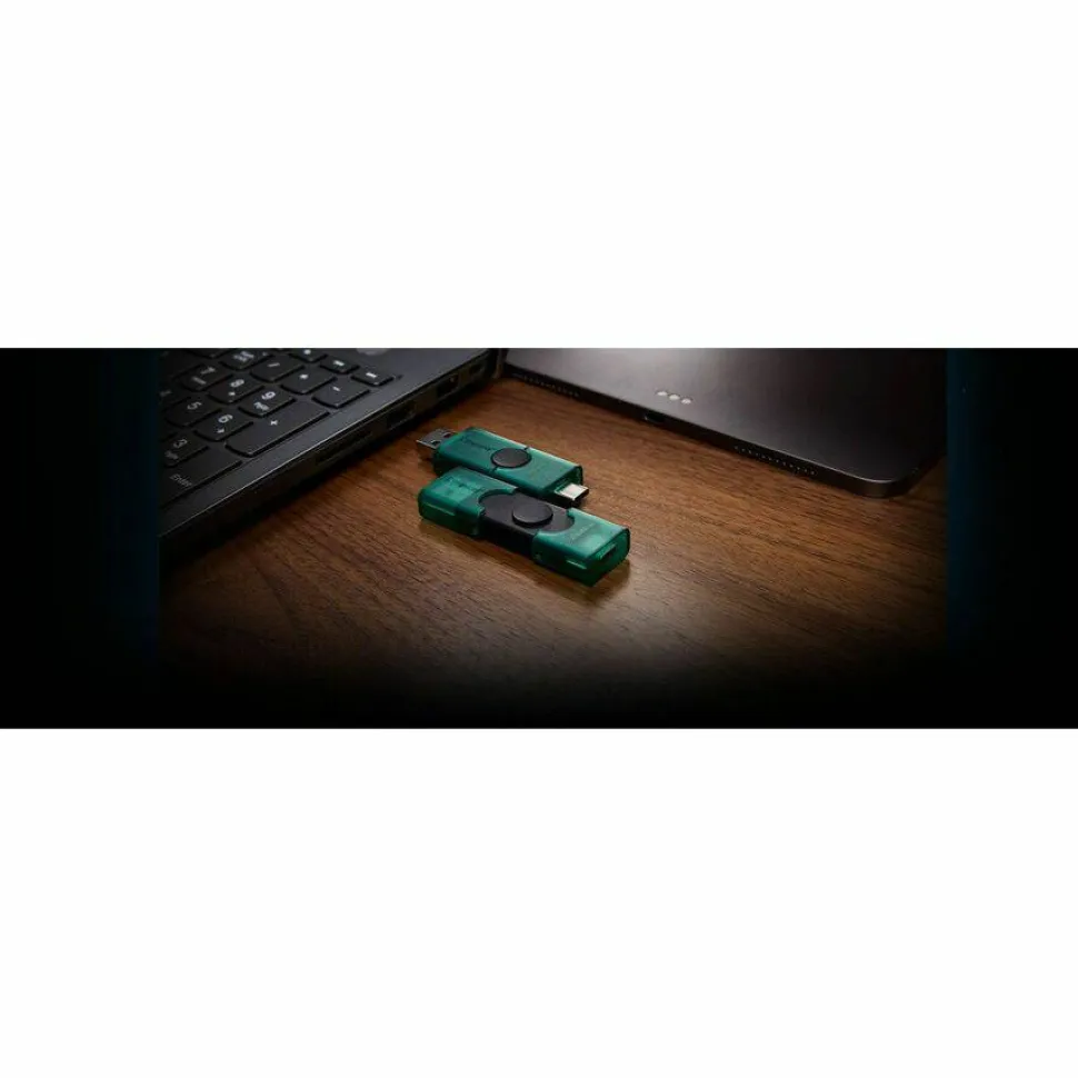 Kingston DataTraveler Duo 256GB (USB 3.2 (Gen 1) Type A + USB 3.2 (Gen 1) Type C) On-The-Go Flash Drive