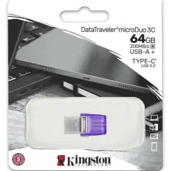 Kingston DataTraveler microDuo 3C USB Flash Drive