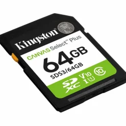 Kingston Canvas Select Plus 64 GB Class 10/UHS-I (U1) V10 SDXC