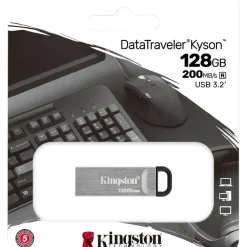 Kingston DataTraveler Kyson 128GB USB 3.2 (Gen 1) Type A Flash Drive