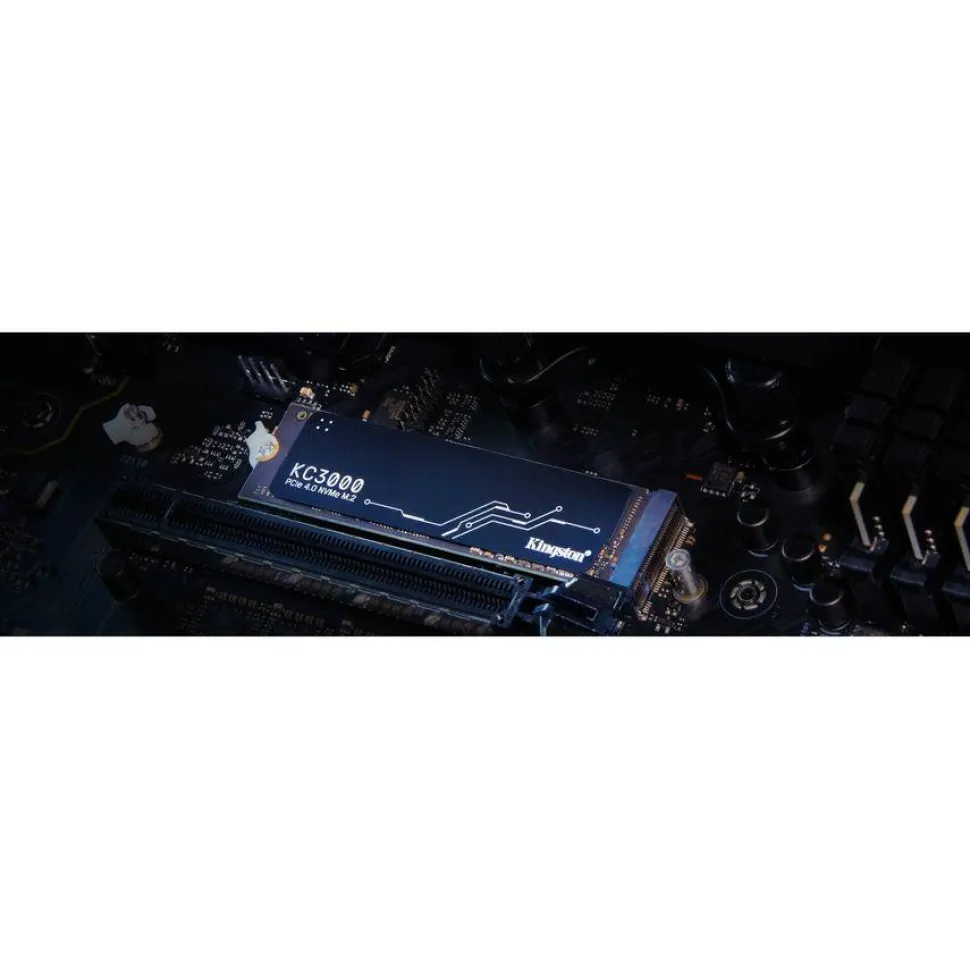 Kingston KC3000 1 TB Solid State Drive - M.2 2280 Internal - PCI Express NVMe (PCI Express NVMe 4.0 x4)
