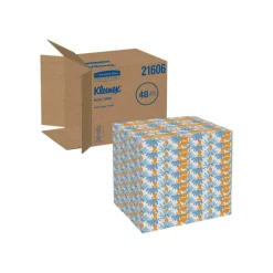 Kleenex FSC Certified 2-Ply Facial Tissues, 8 2/5