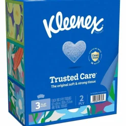 Kleenex Trusted Care 2-Ply Tissues, 8-7/16