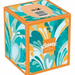 Kleenex Anti-Viral Facial Tissue, 3-Ply, White, 55 Sheets/Box, 27 Boxes/Carton