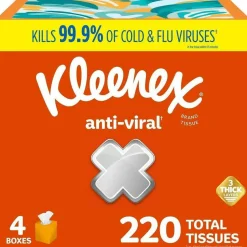 Kleenex Anti-viral Facial Tissue