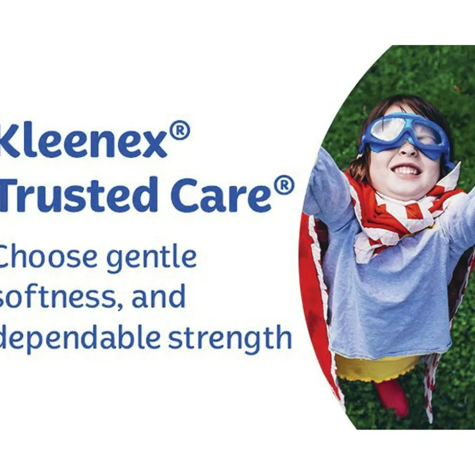 Kleenex Anti-Viral 3-Ply Facial Tissues, White, 55 Tissues Per Box, Pack Of 4 Boxes