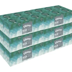 Kleenex Boutique 2-Ply Facial Tissue, White, 95 Sheets Per Box, Carton Of 36 Boxes