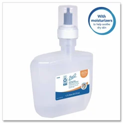 Kleenex Luxury Antibacterial Foam Skin Cleanser Soap, Unscented, 40.5 Oz, Case Of 2 Bottles