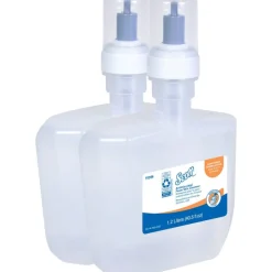 Kleenex Luxury Antibacterial Foam Skin Cleanser Soap, Unscented, 40.5 Oz, Case Of 2 Bottles
