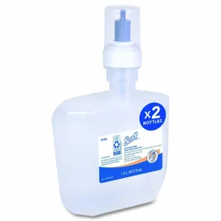 Kleenex Luxury Antibacterial Foam Skin Cleanser Soap, Unscented, 40.5 Oz, Case Of 2 Bottles