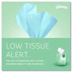 Kleenex Naturals Premium Facial Tissue, 95 Sheets Per Cube