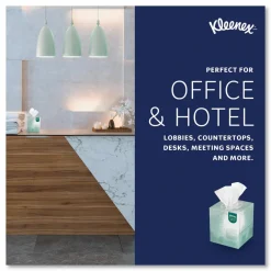 Kleenex Naturals Premium Facial Tissue, 95 Sheets Per Cube