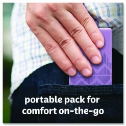 Kleenex On The Go Packs Facial Tissues, 3-Ply, White, 10 Sheets/Pouch, 3 Pouches/Pack, 36 Packs/Carton