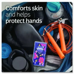 Kleenex On The Go Packs Facial Tissues, 3-Ply, White, 10 Sheets/Pouch, 8 Pouches/Pack, 12 Packs/Carton