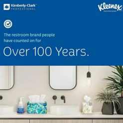 Kleenex1-Ply Hand Towels in a Pop-Up Box, 120 Sheets Per Box, Pack Of 18 Boxes