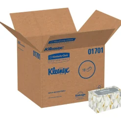 Kleenex1-Ply Hand Towels in a Pop-Up Box, 120 Sheets Per Box, Pack Of 18 Boxes