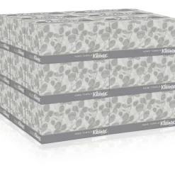 Kleenex1-Ply Hand Towels in a Pop-Up Box, 120 Sheets Per Box, Pack Of 18 Boxes