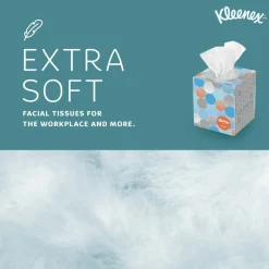 Kleenex Professional Anti-Viral 3-Ply Facial Tissues, White, 55 Tissues Per Box, Pack Of 3 Boxes