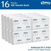 Kleenex Professional C-Fold Paper Towels, 150 Sheets Per Pack, Case of 16 Packs