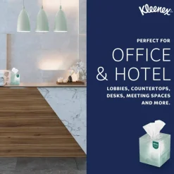 Kleenex Professional Naturals Boutique Facial Tissue Cube, 90 Sheets Per Box, Case of 36 Boxes, 21272