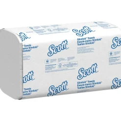 Kleenex Slimfold 1-Ply Paper Towels, 50% Recycled, 90 Sheets Per Pack, Case Of 24 Packs
