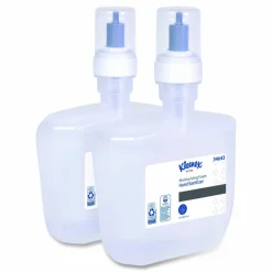 Kleenex Ultra Moisturizing Foam Hand Sanitizer, 1,200 mL Cassette, Unscented, 2/Carton