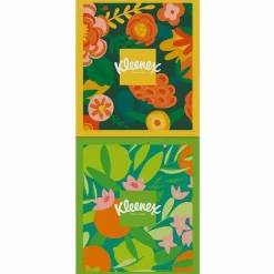 Kleenex Ultra Soft 3-Ply Unscented Tissues, 8-1/4