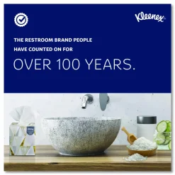 Kleenex White Facial Tissue for Business, Pop-Up Box, 2-Ply, 100 Sheets/Box