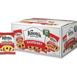 Knott's Berry Farm Raspberry Cookies, 2 Oz , Box Of 36