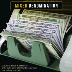 Kolibri KBR-500 Mixed Denomination Bill Counter, 1,200 bills/min, 9.2
