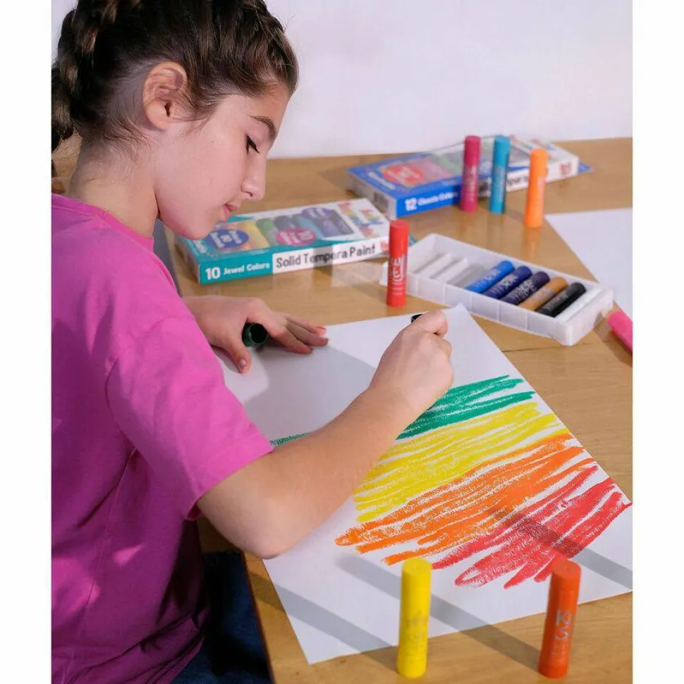 Kwik Stix Kwik Stix Tempera Paint/Paper Set