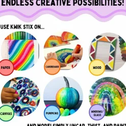 Kwik Stix Kwik Stix Tempera Paint/Paper Set