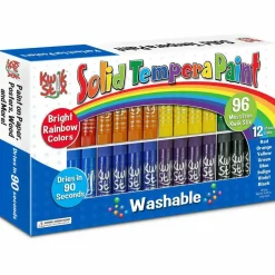 Kwik Stix Kwik Stix Tempera Paint/Paper Set