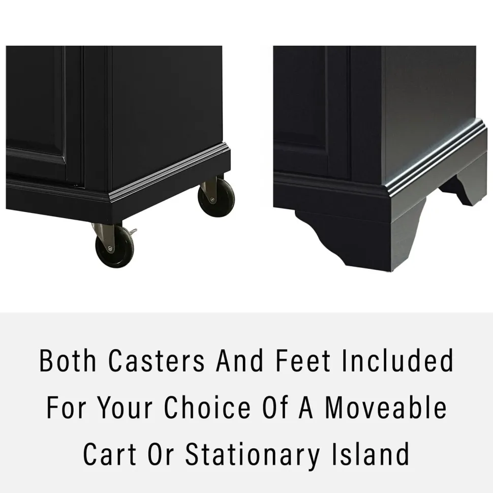 Lafayette Granite Top Full Size Kitchen Island/Cart