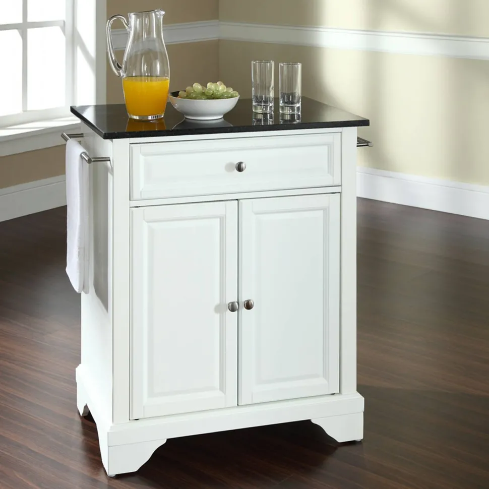 Lafayette Granite Top Portable Kitchen Island/Cart