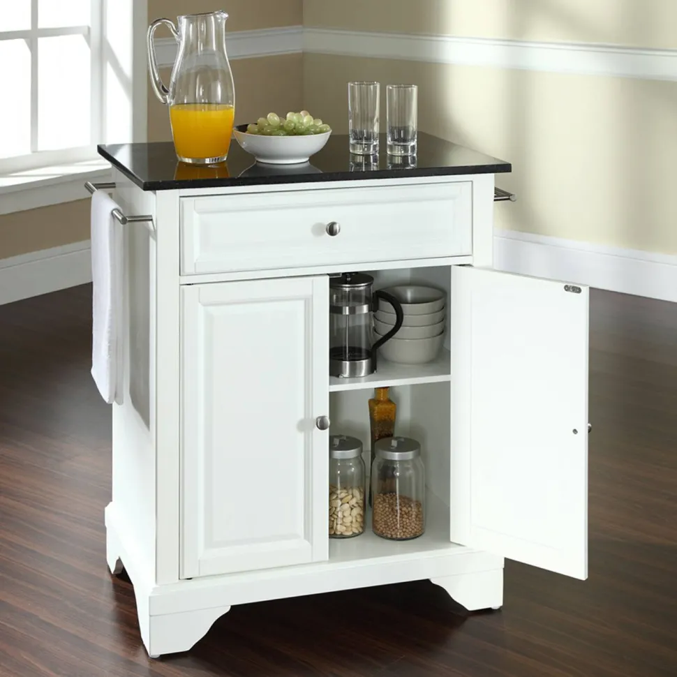 Lafayette Granite Top Portable Kitchen Island/Cart